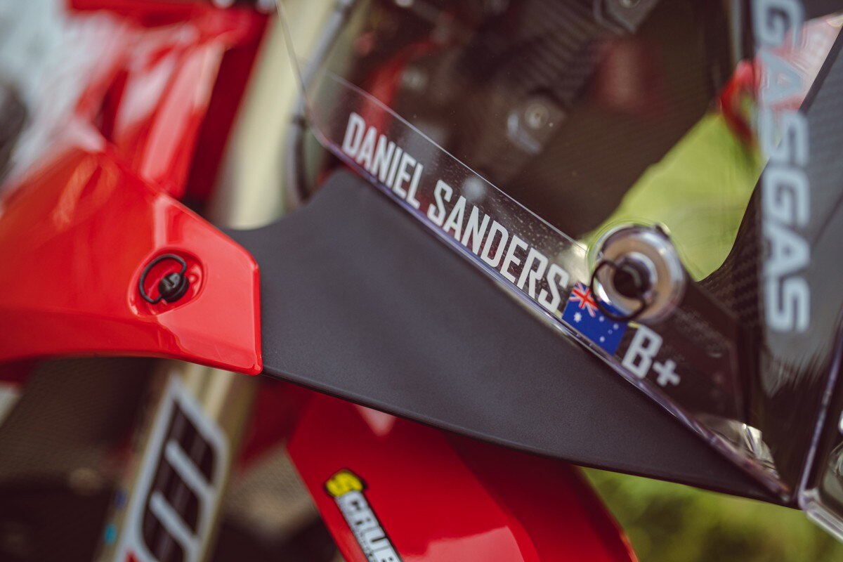 Daniel Sanders’ GASGAS RC 450F Rally